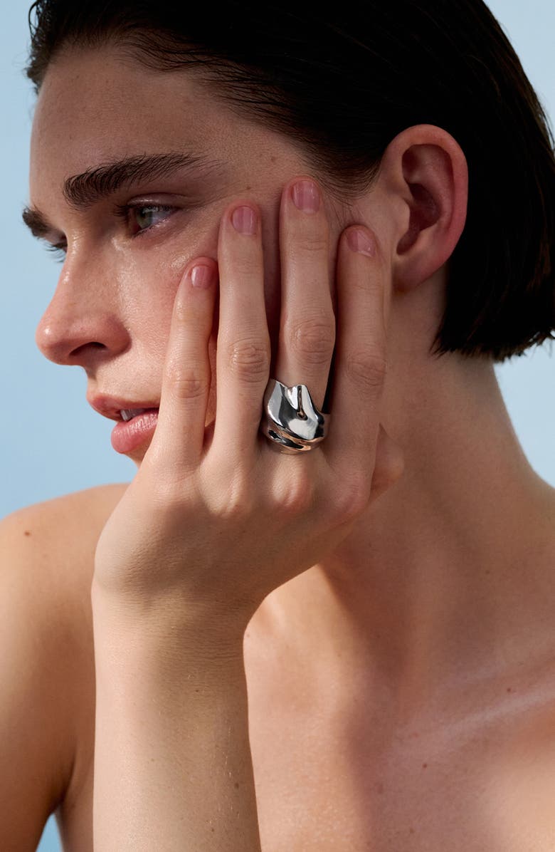 Jenny Bird Lydia Ring, Alternate, color, Platinum