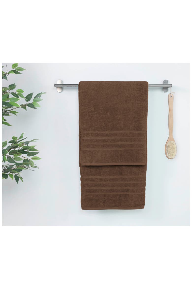 Ultimate 2-Pack Bath Towel Set, Alternate, color, CHOCOLATE