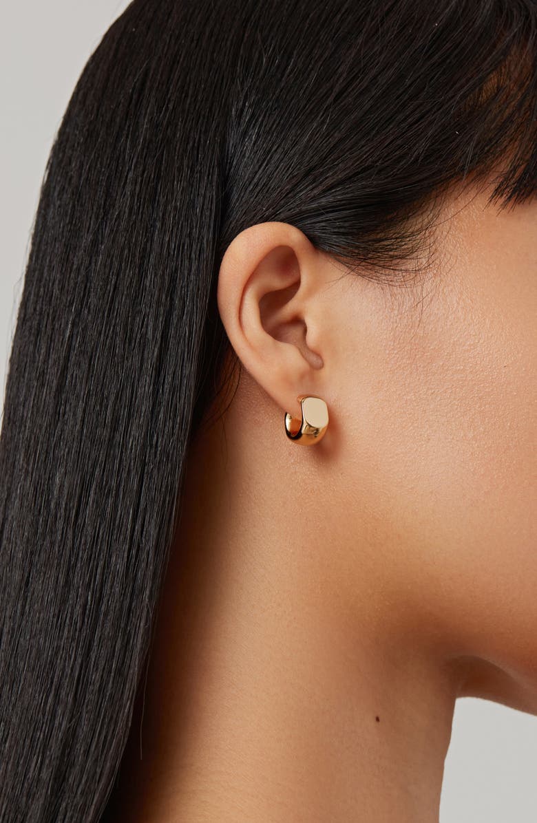 Mila Huggie Hoop Earrings