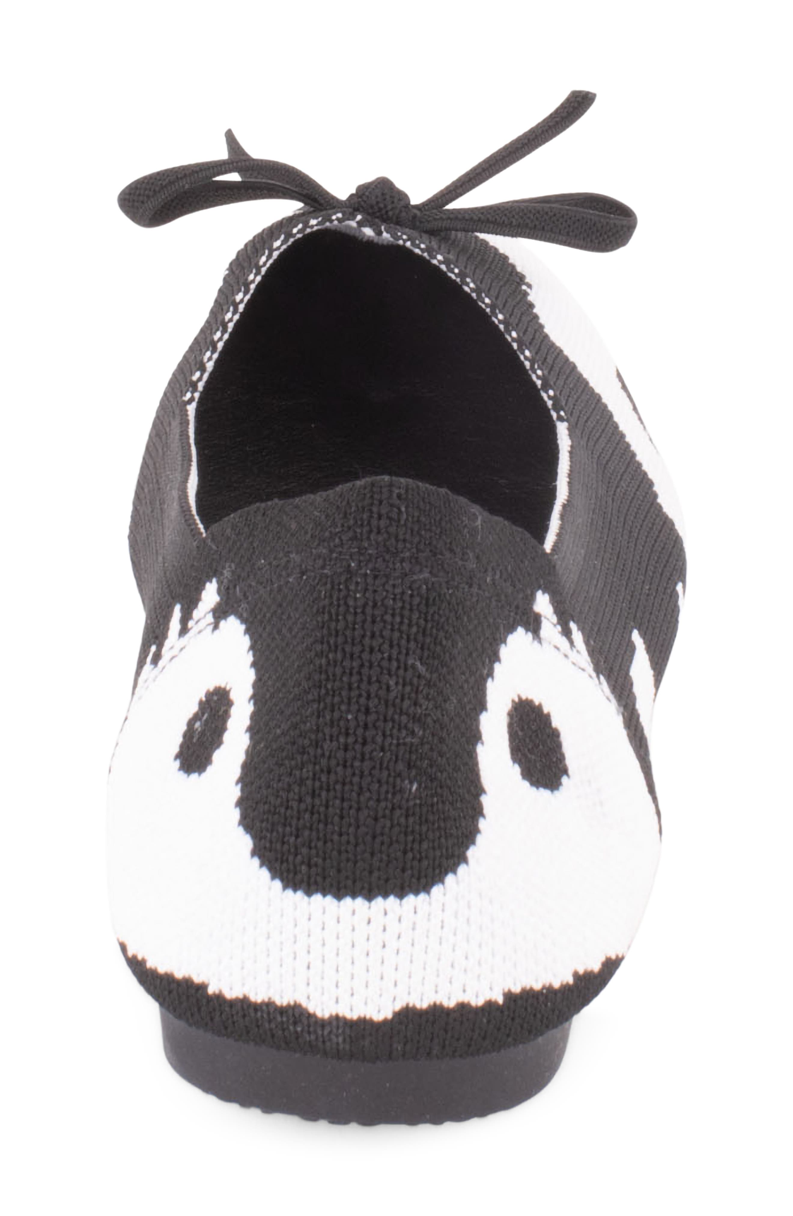 Tahari Tortuga Ballet Flat, Alternate, color, Black Pony