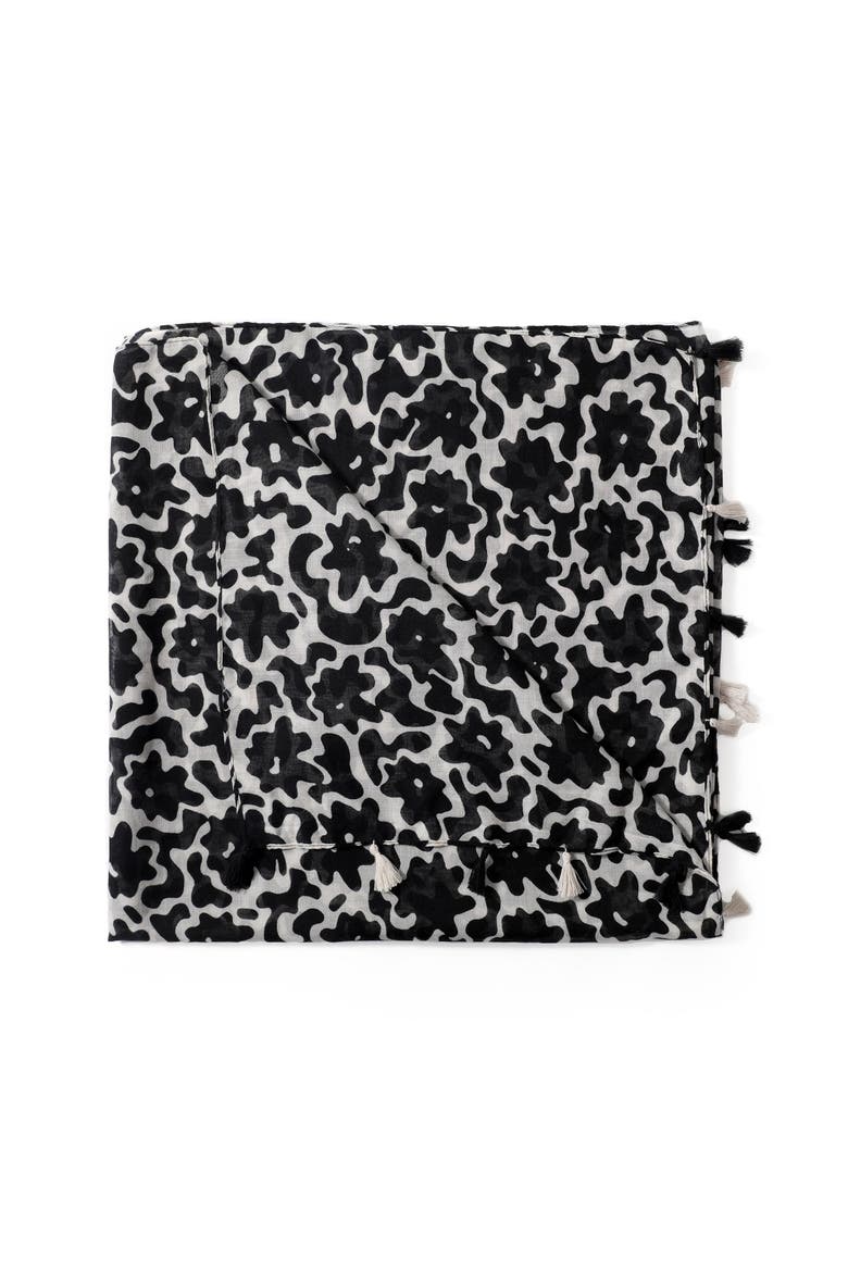 The Georgie Scarf, Alternate, color, Black