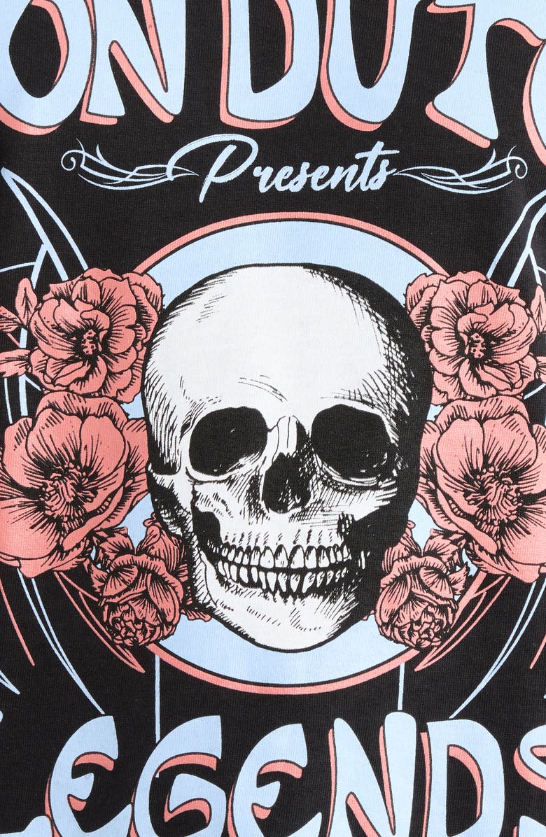 Von Dutch Legends Logo Cotton Blend Graphic T-Shirt, Alternate, color, Black