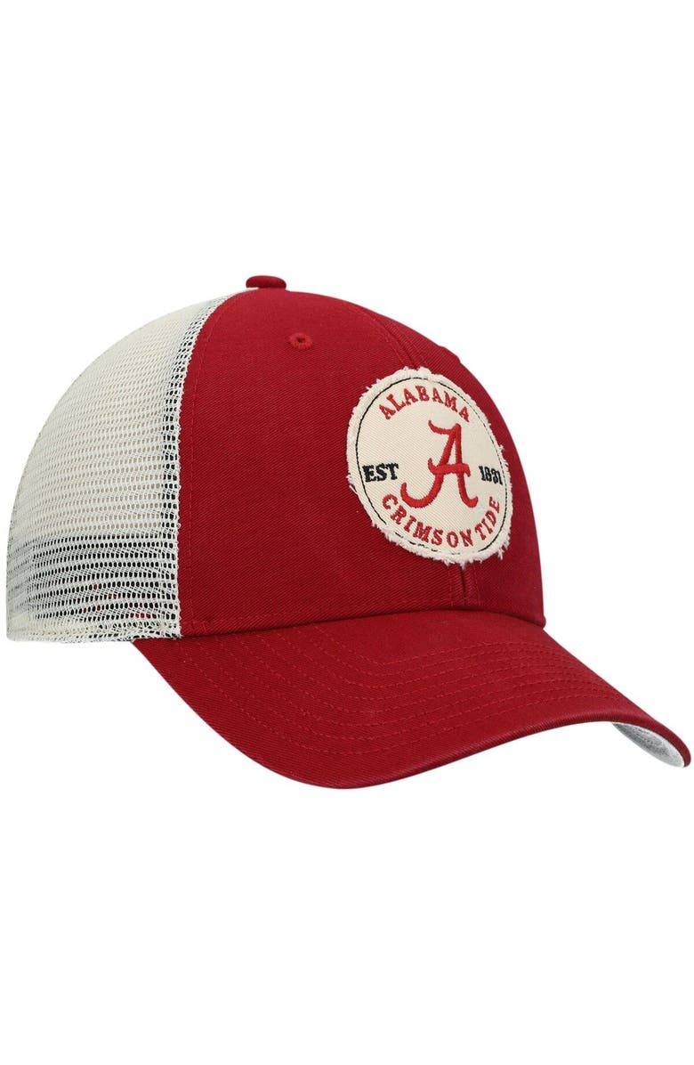 '47 Men's '47 Crimson Alabama Crimson Tide Howell MVP Trucker Snapback Hat, Alternate, color,