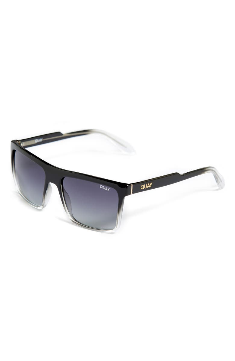 QUAY Australia 56mm Gradient Square Sunglasses, Alternate, color,
