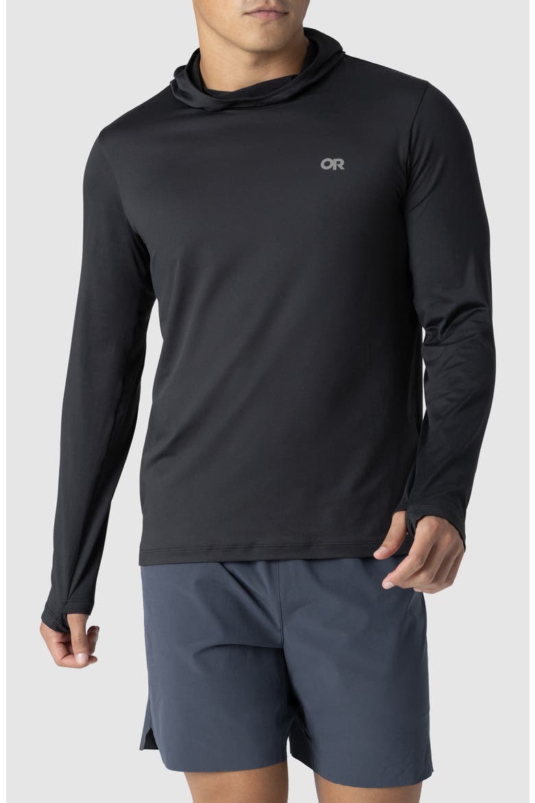 ActiveIce Spectrum Sun Hoodie, Main, color, BLACK