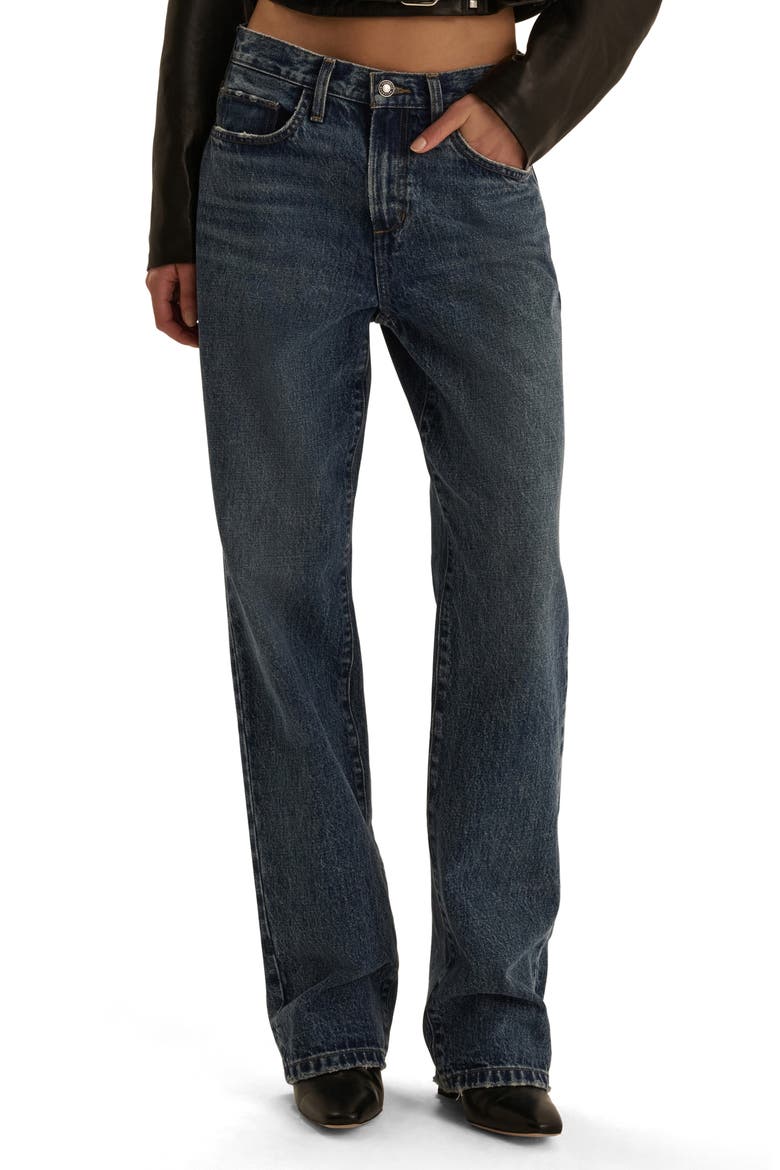 The Tommy Low Slung Straight Leg Jeans, Main, color, CHARLESTOWN