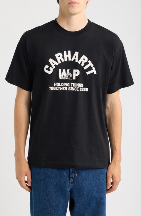 Column Organic Cotton Graphic T-Shirt