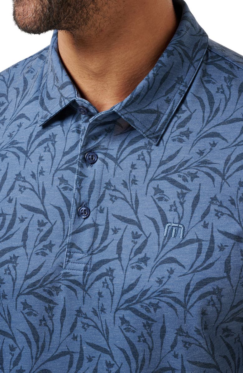 TravisMathew Featherweight Ocean Polo, Alternate, color, Vintage Indigo