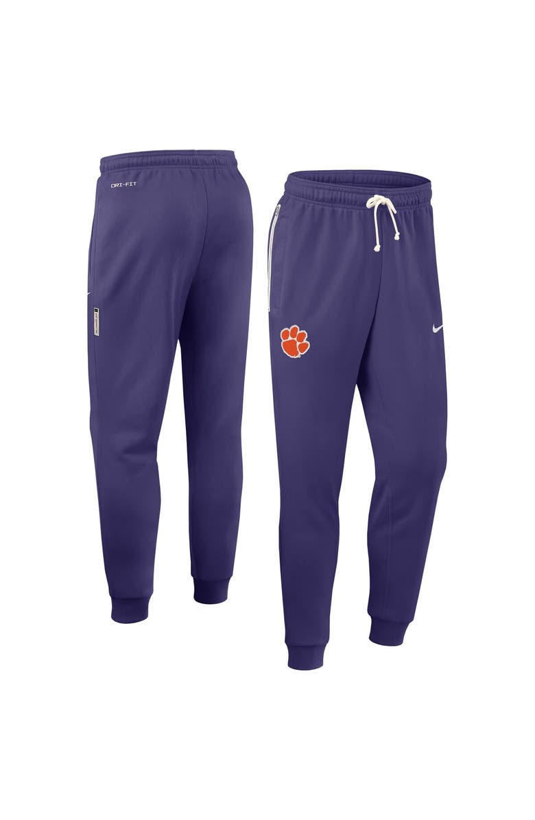 Nike Men's Nike Purple Clemson Tigers 2025 Sideline Performance Taper Pants, Alternate, color, Purple