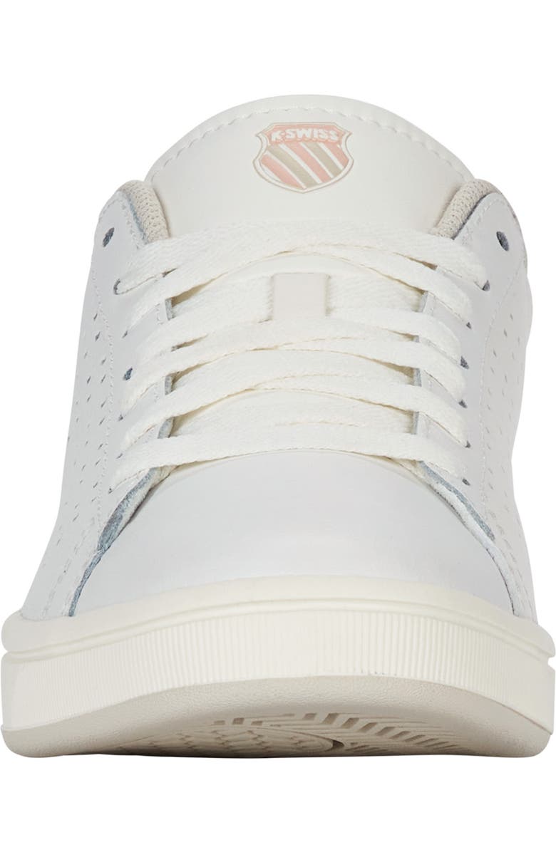 K-Swiss Court Base II Sneaker, Alternate, color, Cloud/Oatmeal/Rose