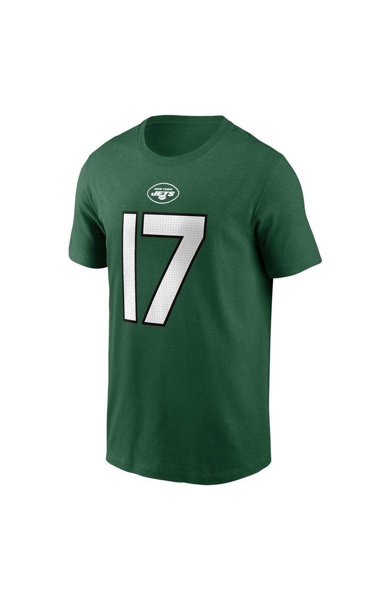 Nike Men's Nike Garrett Wilson Green New York Jets Player Name & Number T-Shirt, Alternate, color, 
