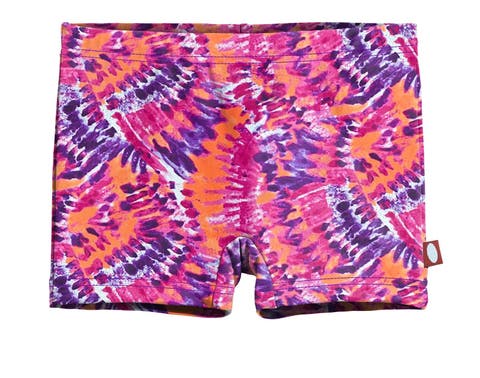 Girls UPF 50+ Printed Swim Boy Shorts (Toddler/Kids)