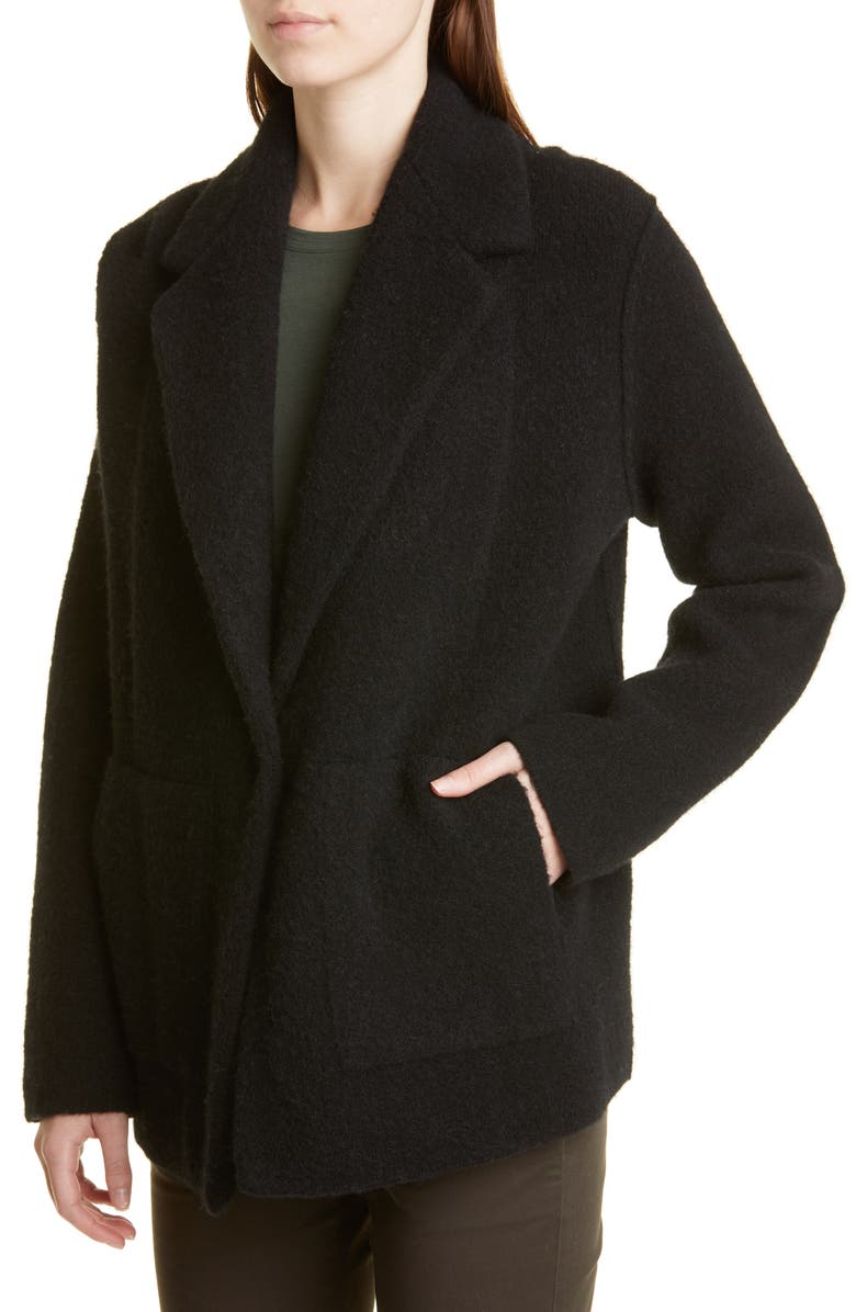 Vince Oversize Sweater Knit Blazer, Alternate, color, 