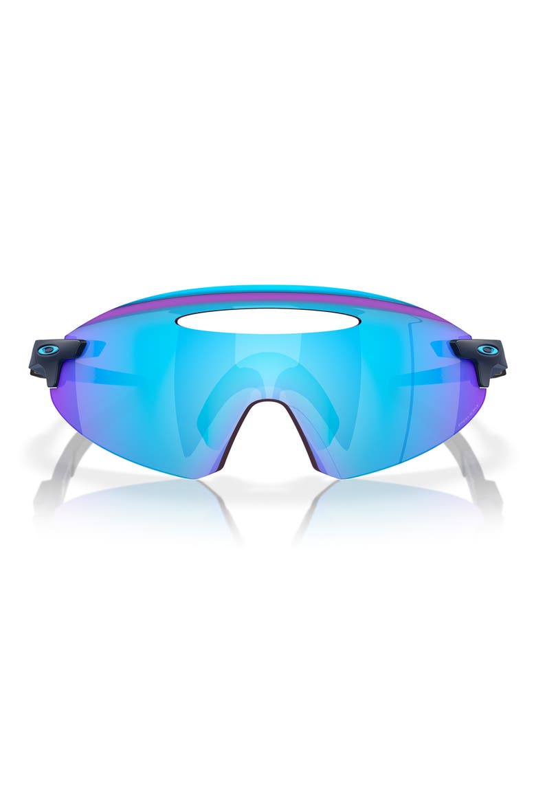 36mm Rectangle Wrap Sunglasses, Main, color, MATTE NAVY