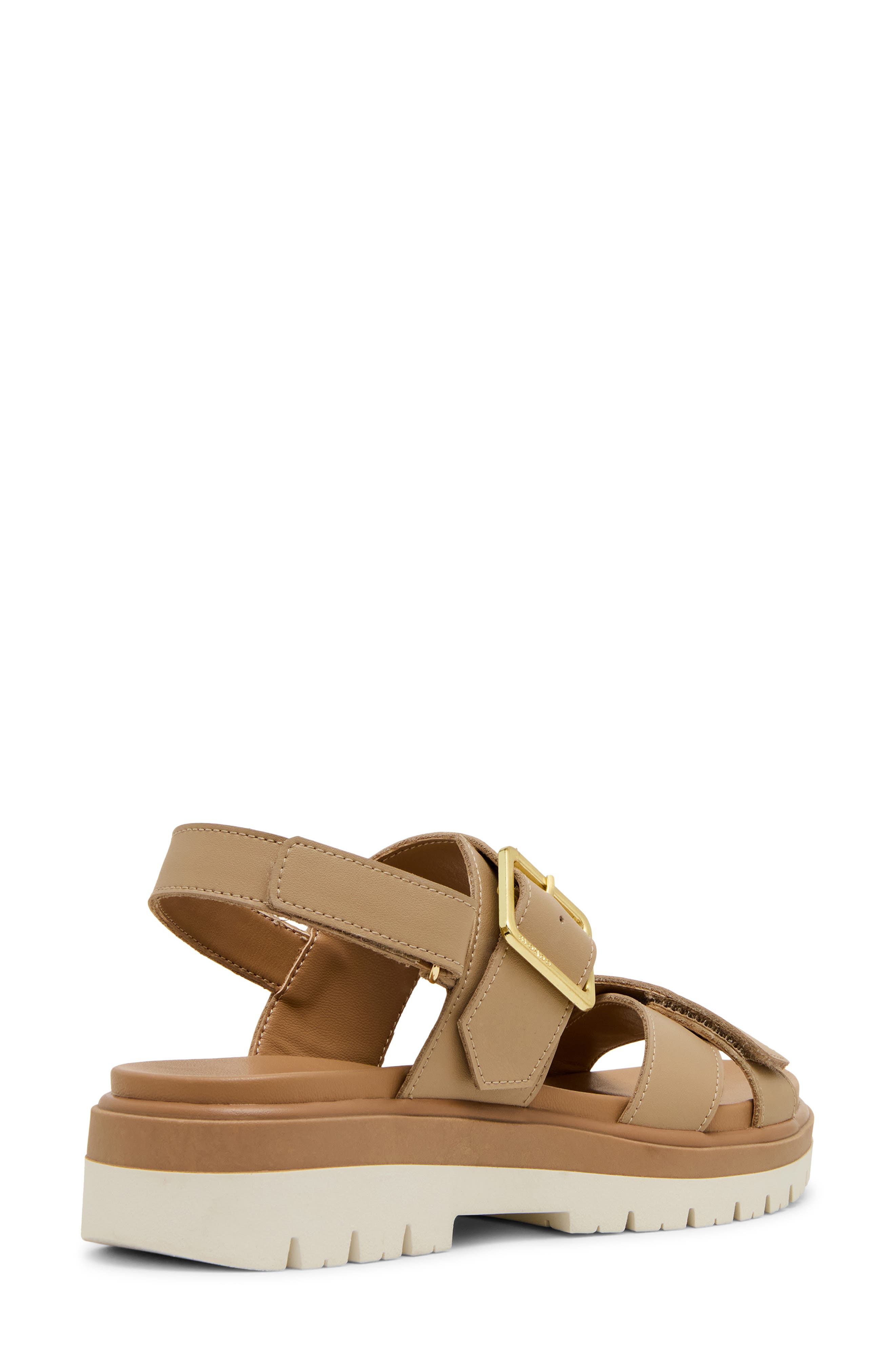 Beau Sandal, Alternate, color, ALMOND LEATHER