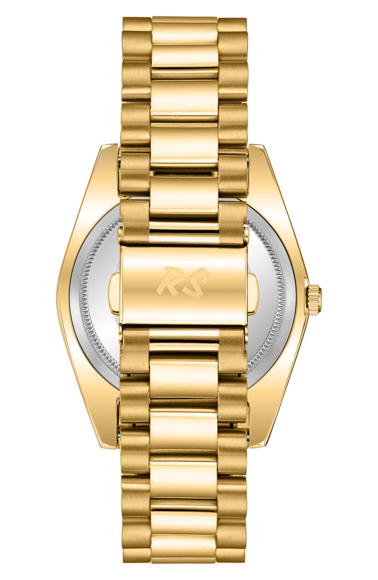 Rachie Shnay The Monaco Bracelet Watch, 40mm, Alternate, color, Siesta Blue