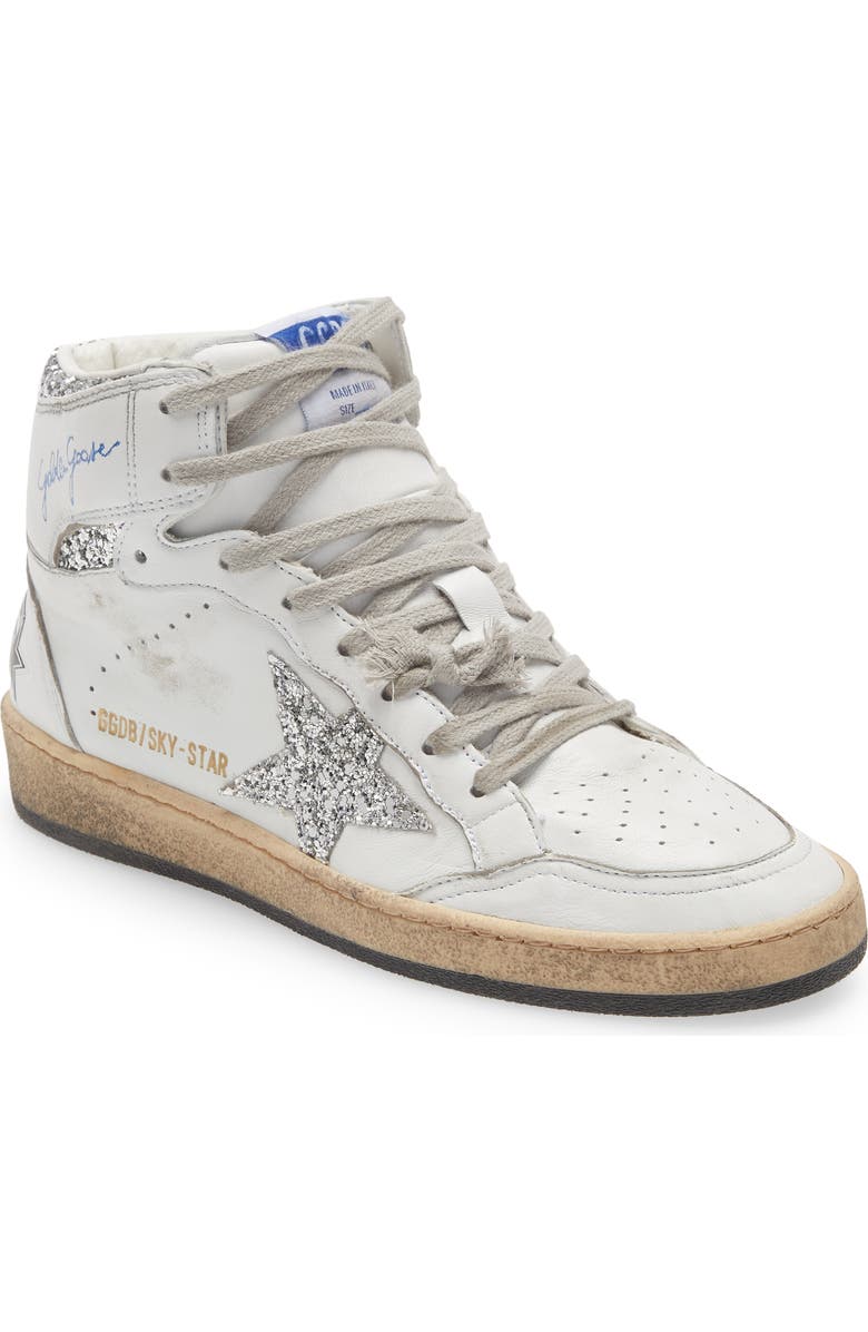Golden Goose Sky-Star High Top Sneaker, Main, color,