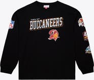 Mitchell & Ness Men's Mitchell & Ness  Black Tampa Bay Buccaneers Big & Tall Training Camp Long Sleeve T-Shirt