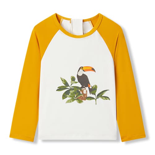 Milkbarn Long Sleeve Shirt And Trunks Swim Set