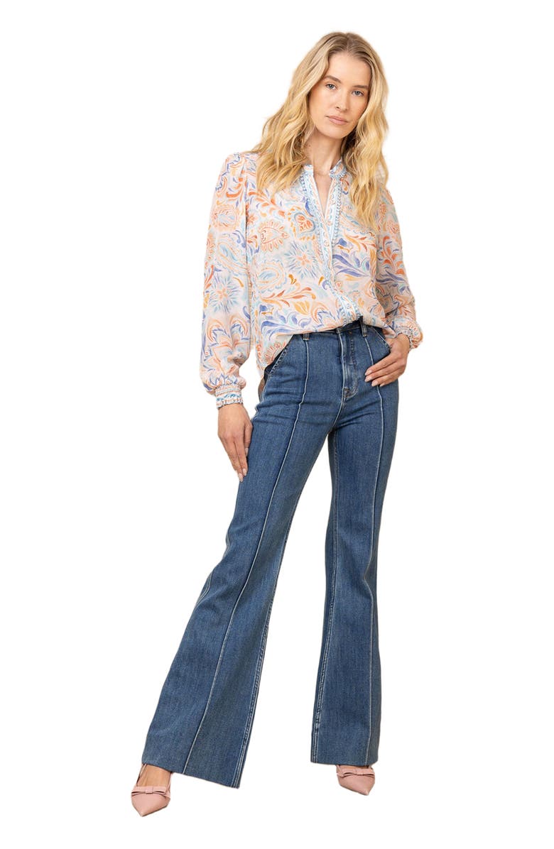 Hale Bob Adrianna Silk Top, Main, color, 