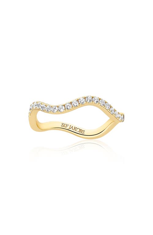 Sif Jakobs Jewellery Ring Ellera Waves In Gold