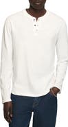 Lucky Brand Weekend Slub Long Sleeve Henley