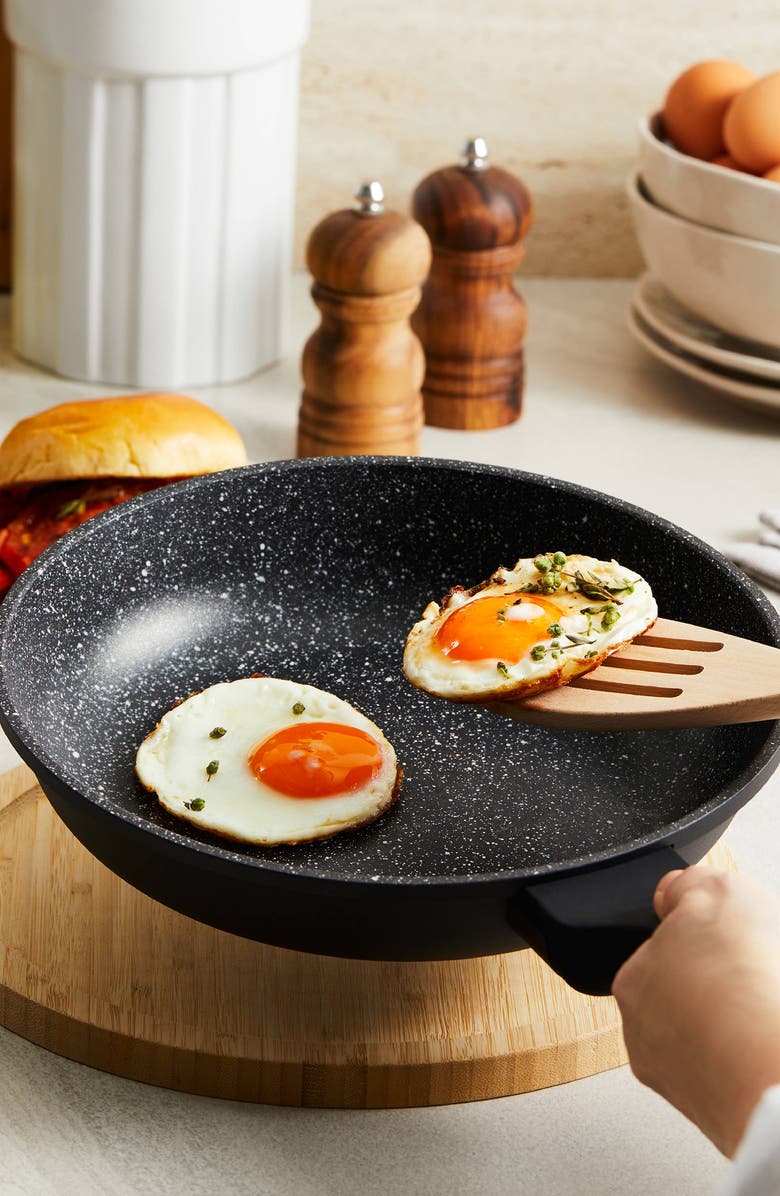 Cuisine::pro<sup>®</sup> GRANITE Frypan 8", Alternate, color, Black
