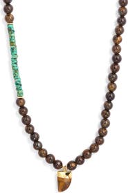 House of Olia Ruge Horn Pendant Necklace