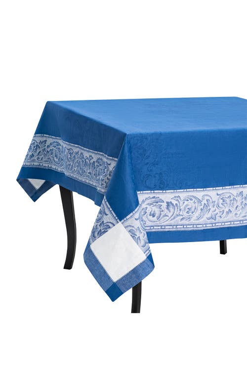 French Home Paris Linen Tablecloth In French Blue