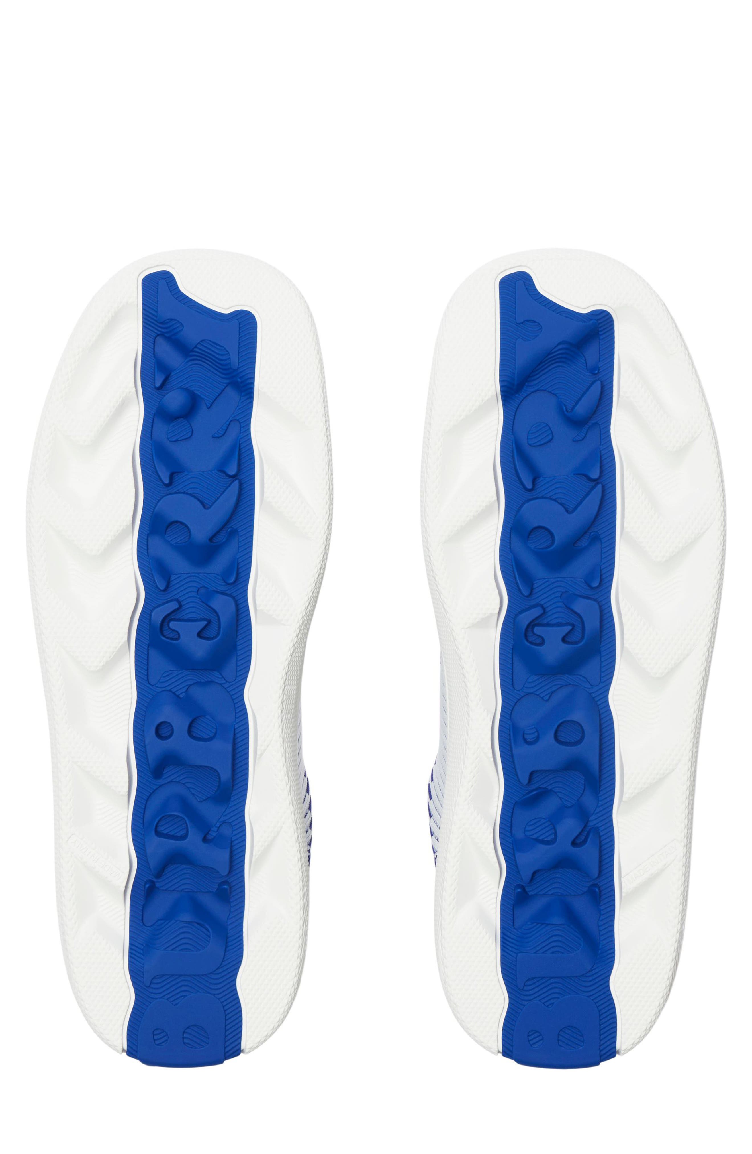 Burberry Check Knit Box Sneaker, Alternate, color, 