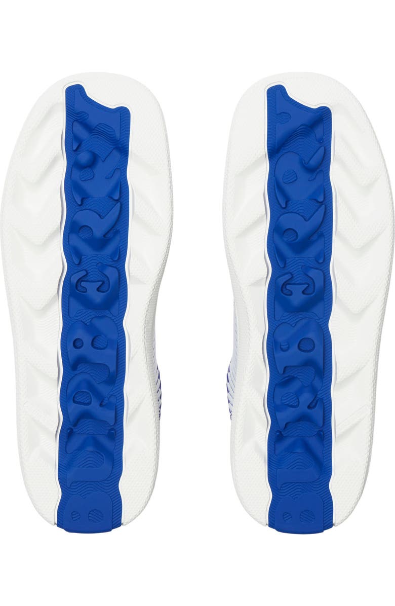 Burberry Check Knit Box Sneaker, Alternate, color,