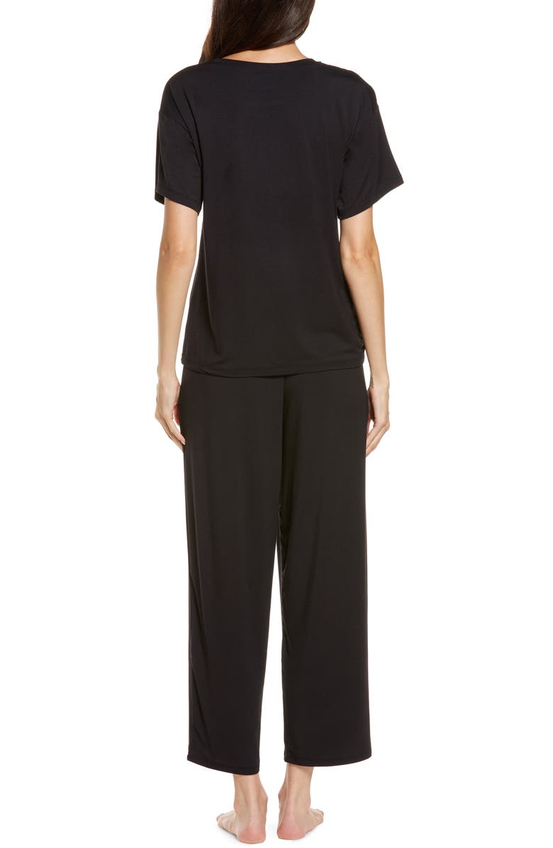 Nordstrom Moonlight Eco Easy Crop Pajamas, Alternate, color,