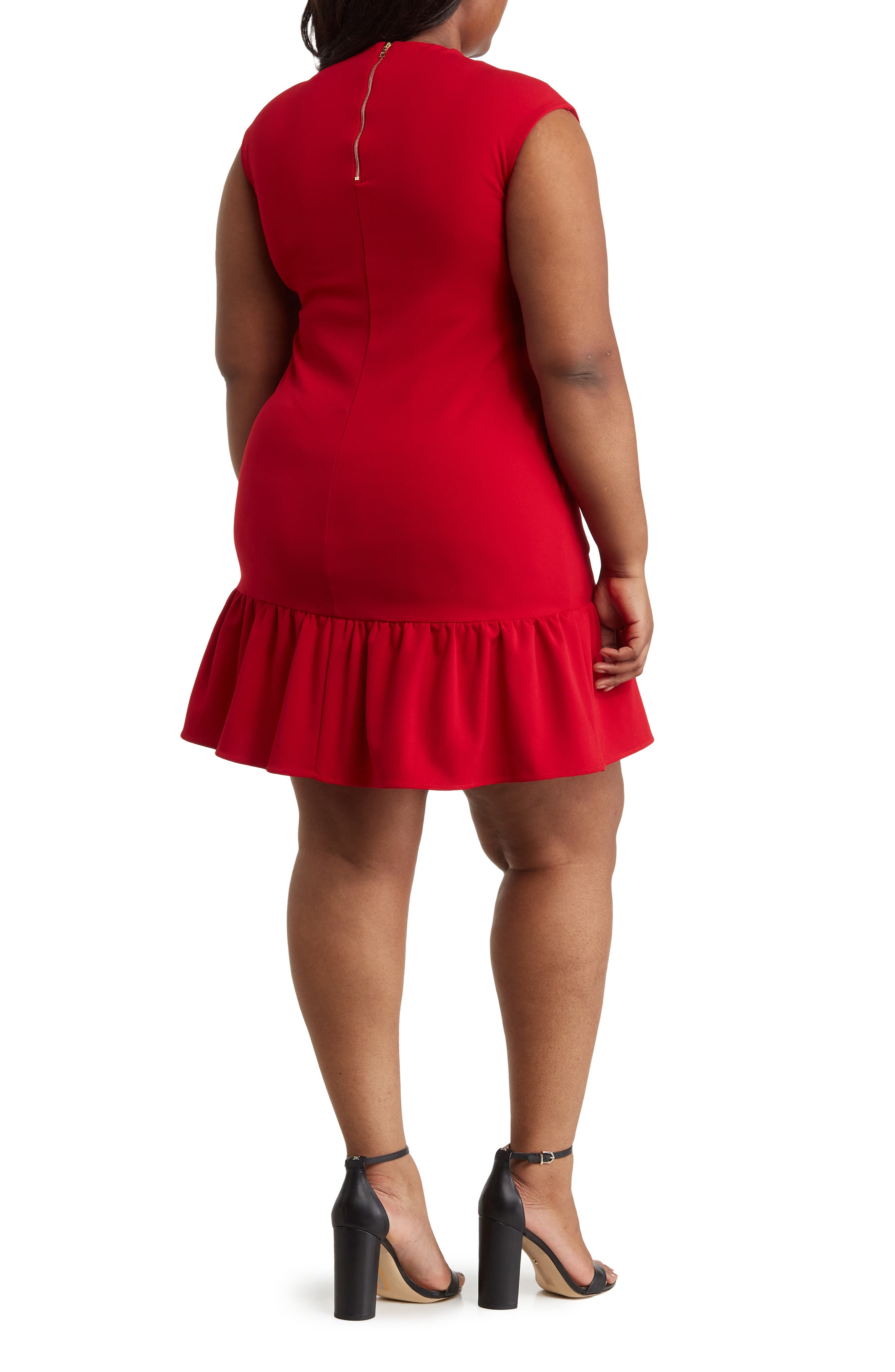 Ruffle Shift Dress - image 2