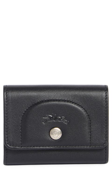 Le Pliage Leather Flap Card Case