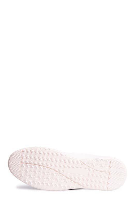 Allen Street Hands Free Technology Lightweight Leather Sneaker, Alternate, color, White Napa Leather