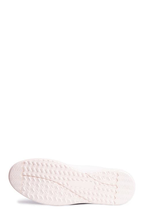 Marc Joseph New York Allen Street Hands Free Technology Lightweight Leather Sneaker In White