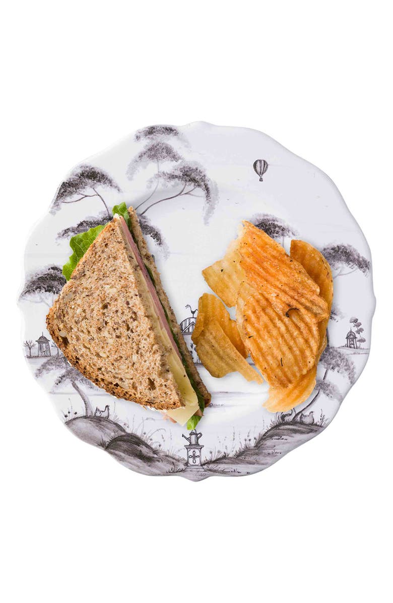 Juliska Country Estate Dessert Plate, Alternate, color, Flint