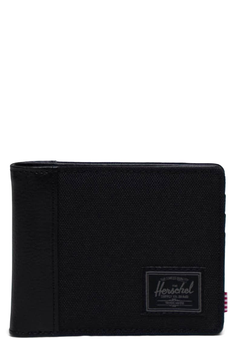 Hank RFID Bifold Wallet, Main, color, BLACK TONAL