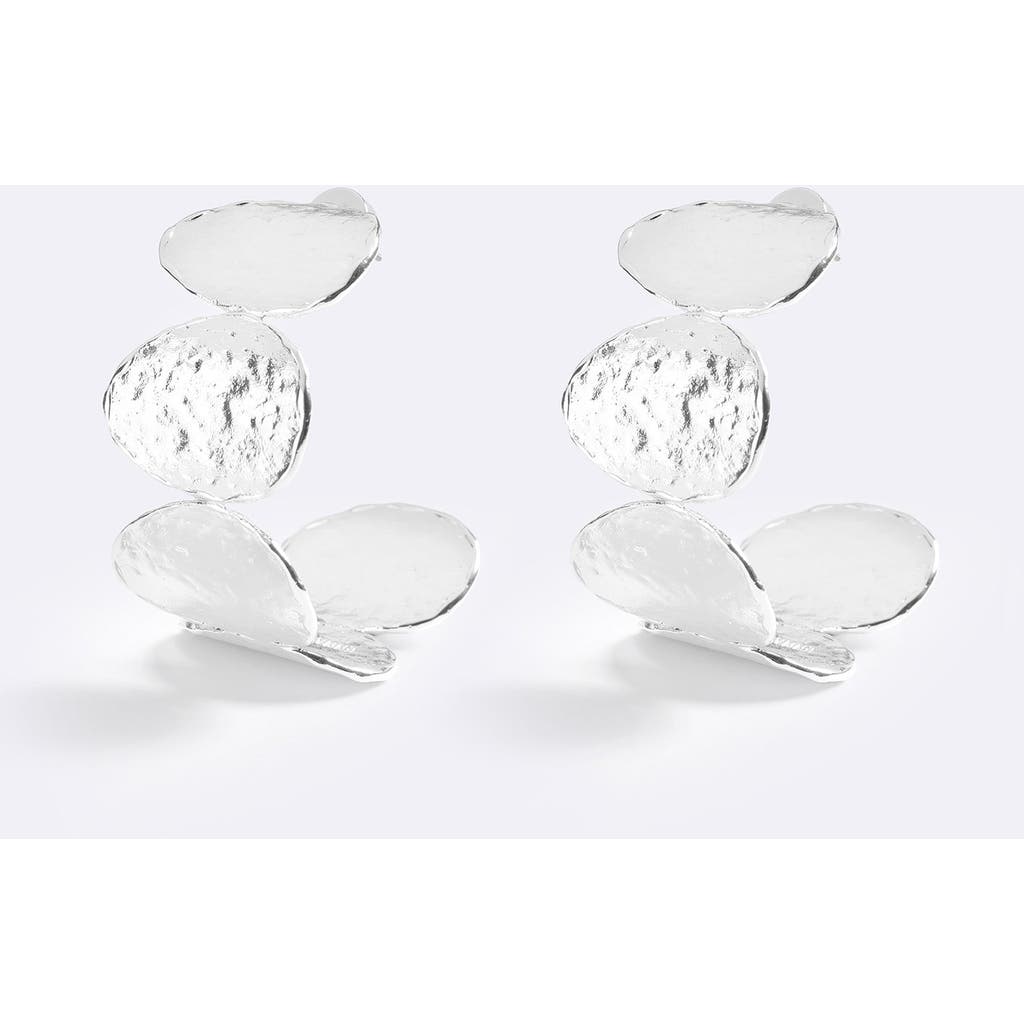 Emma Pills Sunset Hour Hoops In Metallic