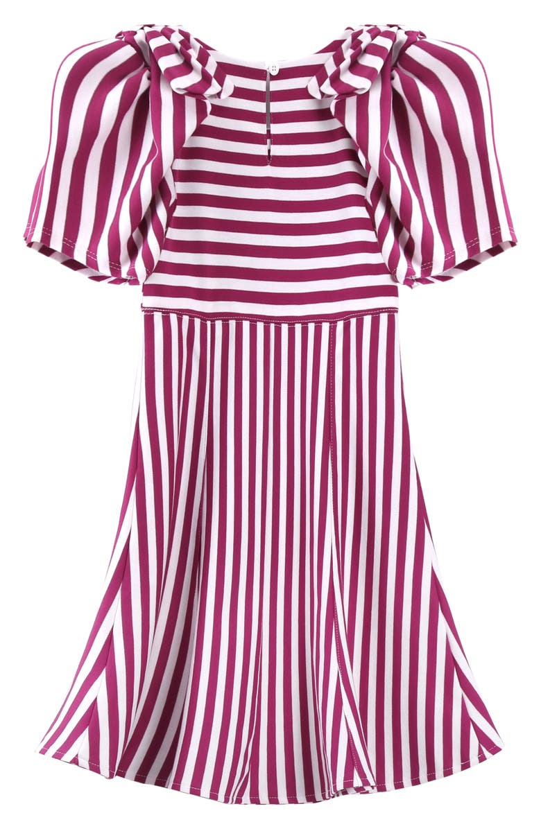 Habitual Kids Kids' Gathered Bow Dress, Alternate, color, 