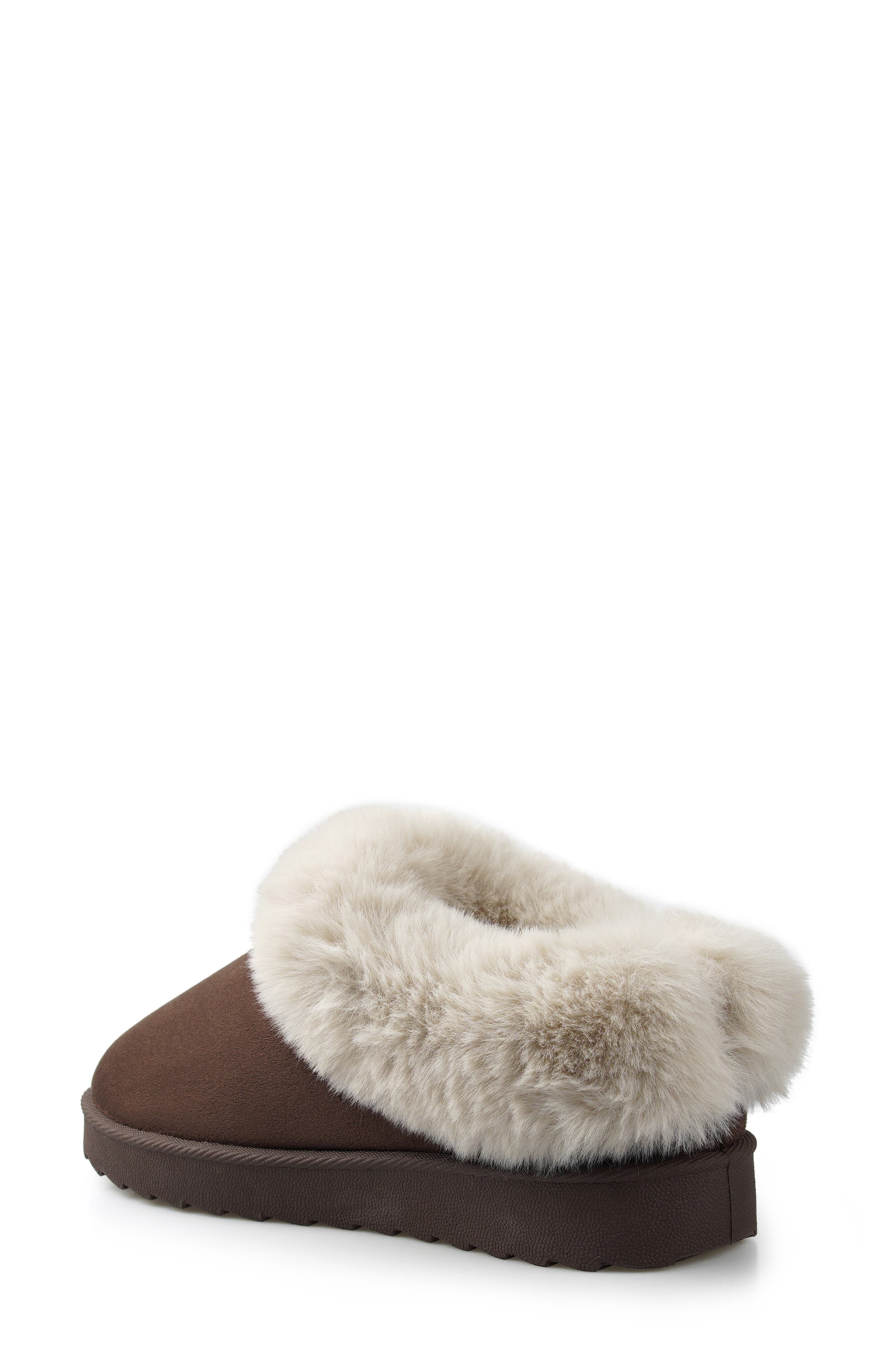 Innez Clog Slipper, Alternate, color, BROWN