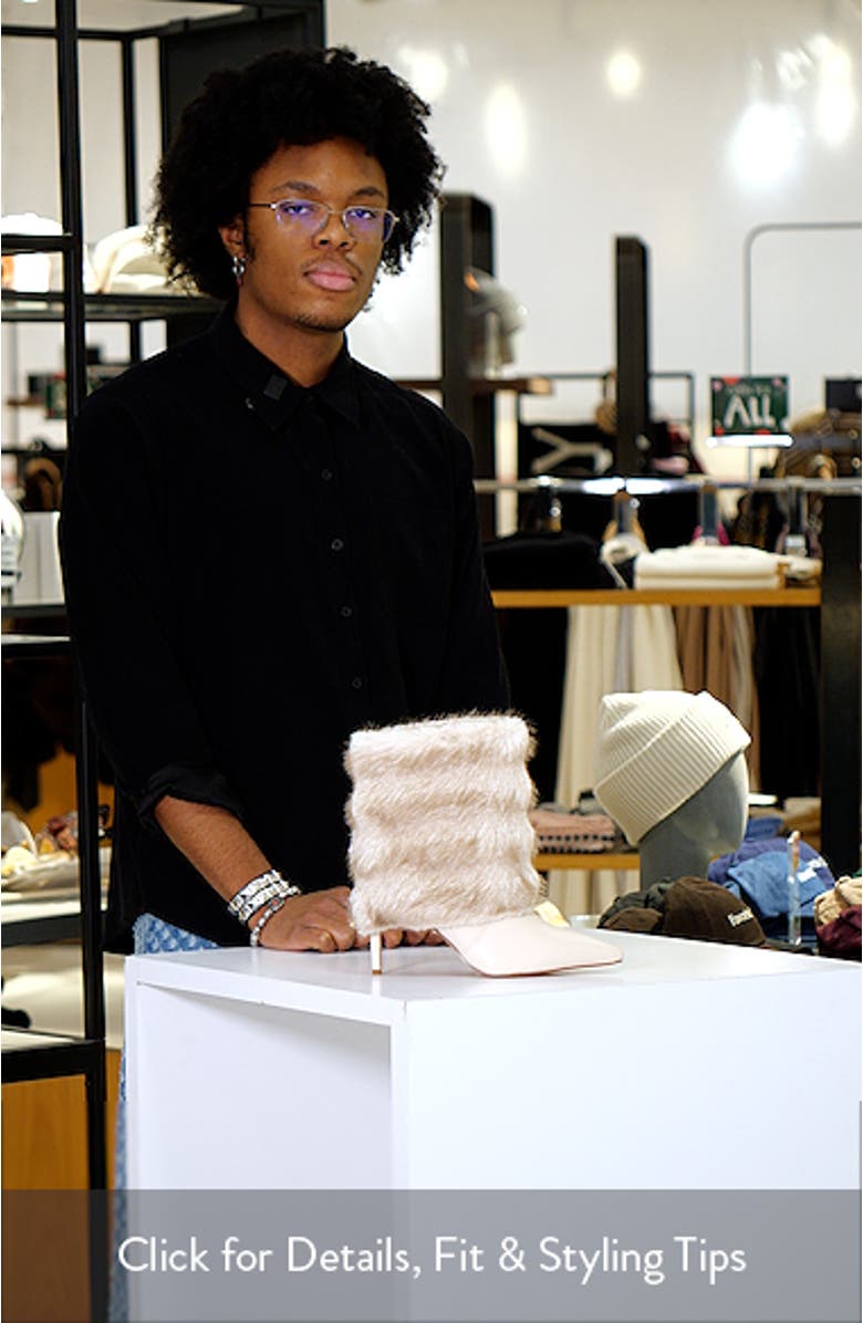 Simon Faux Fur Bootie, sales video thumbnail