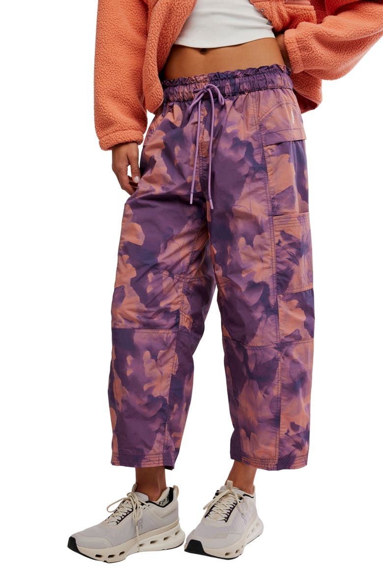 Free People In The Wild Pants, Main, color, Violet Cloud Wash