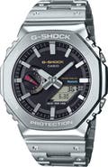 G-SHOCK Full Metal GM-B2100SD-1C Solar Analog-Digital Bracelet Watch, 49.8mm x 44.4mm