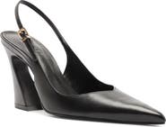 Schutz Lexi Leather Slingback Pump