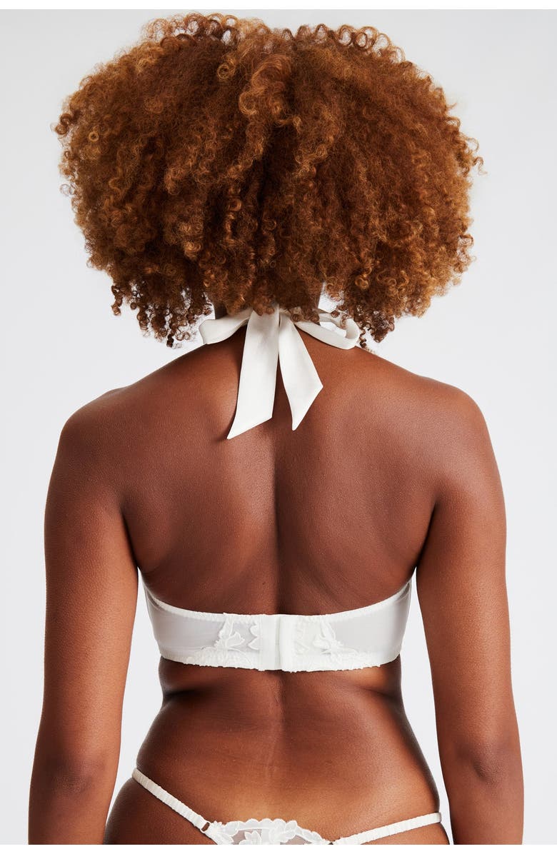Scarlett Gasque The Velma Bra, Alternate, color, White