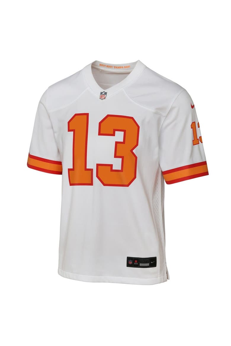 Youth Mike Evans White '76 Tampa Bay Buccaneers  Game Jersey, Alternate, color, White