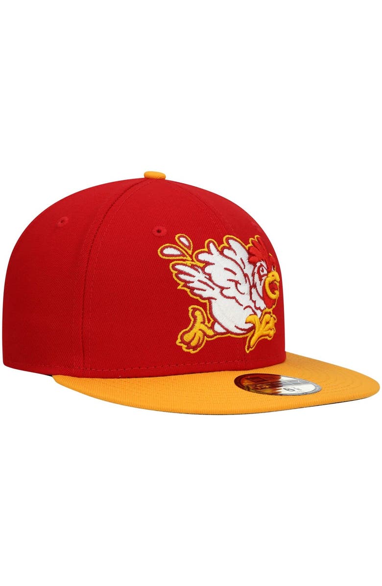 New Era Men's New Era Red Northwest Arkansas Naturals Theme Night 59FIFTY Fitted Hat, Alternate, color, 