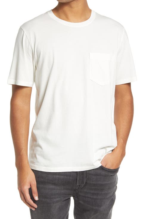 Washed Organic Cotton Pocket T-Shirt