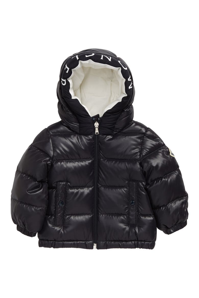 Kids' Salzman Hooded Puffer Jacket, Main, color, NAVY